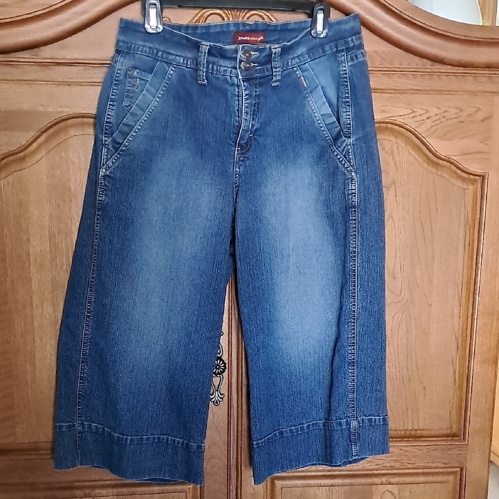 Jones Wear Denim Crop Pants